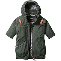 バートル 空調服　AC2026 ミルスグリーン　L 半袖 エアクラフト バートル AC2026 エアークラフト 半袖ブルゾン 春夏 遮熱加工